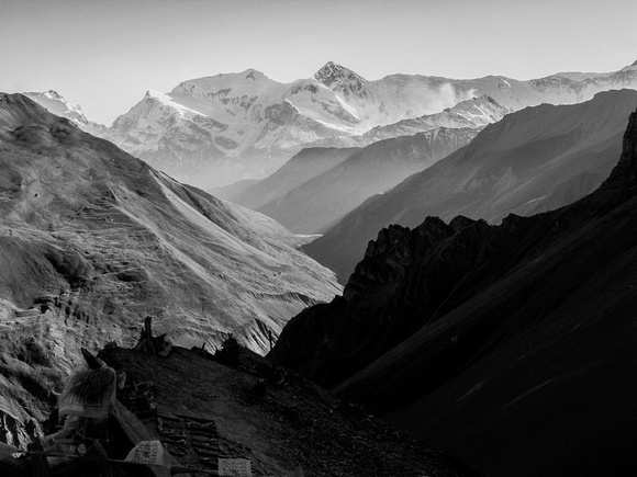 Annapurna Range from High Camp