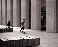 Skateborders in Perth